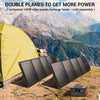 Image of Rockpals 100W Solar Panel With Bracket