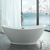 Image of Legion Furniture WE6845 69 Inch White Acrylic Tub, No Faucet