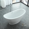 Image of Legion Furniture WE6845 69 Inch White Acrylic Tub, No Faucet