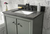 Image of Legion Furniture 30" x 22" x 34" Pewter Green Single Sink Bathroom Vanity WLF2130-PG