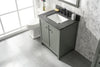 Image of Legion Furniture 30" x 22" x 34" Pewter Green Single Sink Bathroom Vanity WLF2130-PG