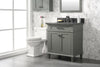Image of Legion Furniture 30" x 22" x 34" Pewter Green Single Sink Bathroom Vanity WLF2230-PG