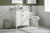 Image of Legion Furniture 30" x 22" x 34" White Single Sink Bathroom Vanity WLF2230-W