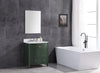 Image of Legion Furniture 30" x 22" x 33.5" Vogue Green Single Sink Bathroom Vanity WT9309-30-VG-PVC