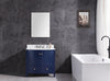 Image of Legion Furniture 36" x 22" x 33.5" Blue Single Sink Bathroom Vanity WT9309-36-B-PVC