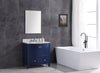 Image of Legion Furniture 36" x 22" x 33.5" Blue Single Sink Bathroom Vanity WT9309-36-B-PVC