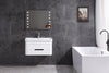 Image of Legion Furniture 32" x 18" x 12" White Single Sink Bathroom Vanity WT9328-32-PVC