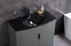 Image of Legion Furniture 36" x 18" x 33.5" Pewter Green Single Sink Bathroom Vanity WTM8130-36-PG-PVC