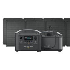 EcoFlow RIVER Pro + RIVER Pro Extra Battery + 2x 110W Solar Panel