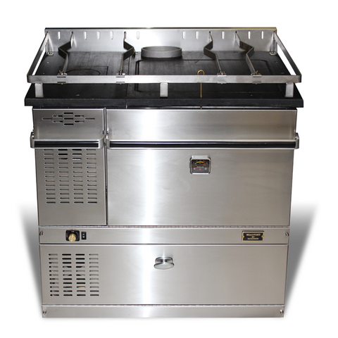 Dickinson Marine Mediterranean Stainless Steel Three Burner Gas Stove –  DeluxeTinyHouse
