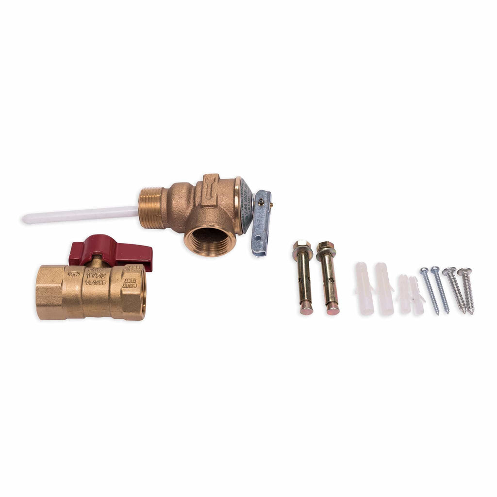 Eccotemp 45HI Indoor 6.8 GPM Natural Gas Tankless Water Heater Horizontal Bundle 45HI-NG-H-B