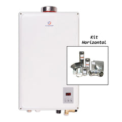 Eccotemp 45HI Indoor 6.8 GPM Natural Gas Tankless Water Heater Horizontal Bundle 45HI-NG-H-B