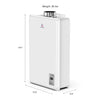 Image of Eccotemp 45HI Indoor 6.8 GPM Natural Gas Tankless Water Heater Horizontal Bundle 45HI-NG-H-B