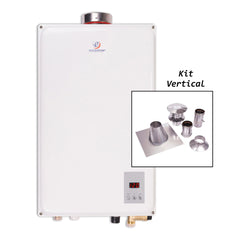 Eccotemp 45HI Indoor 6.8 GPM Natural Gas Tankless Water Heater Vertical Bundle 45HI-NG-V-B