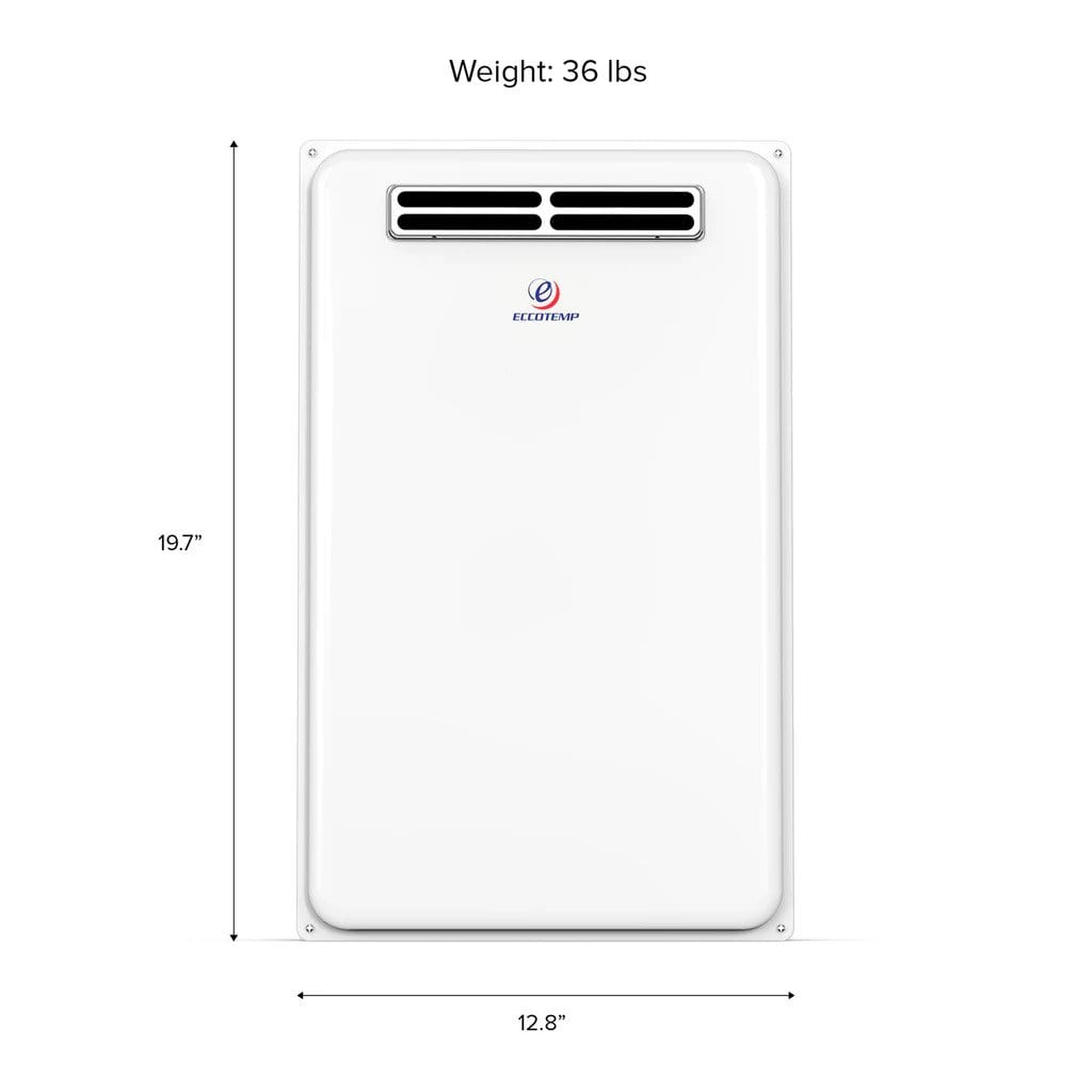 Eccotemp 45H Outdoor 6.8 GPM Natural Gas Tankless Water Heater 45H-NG