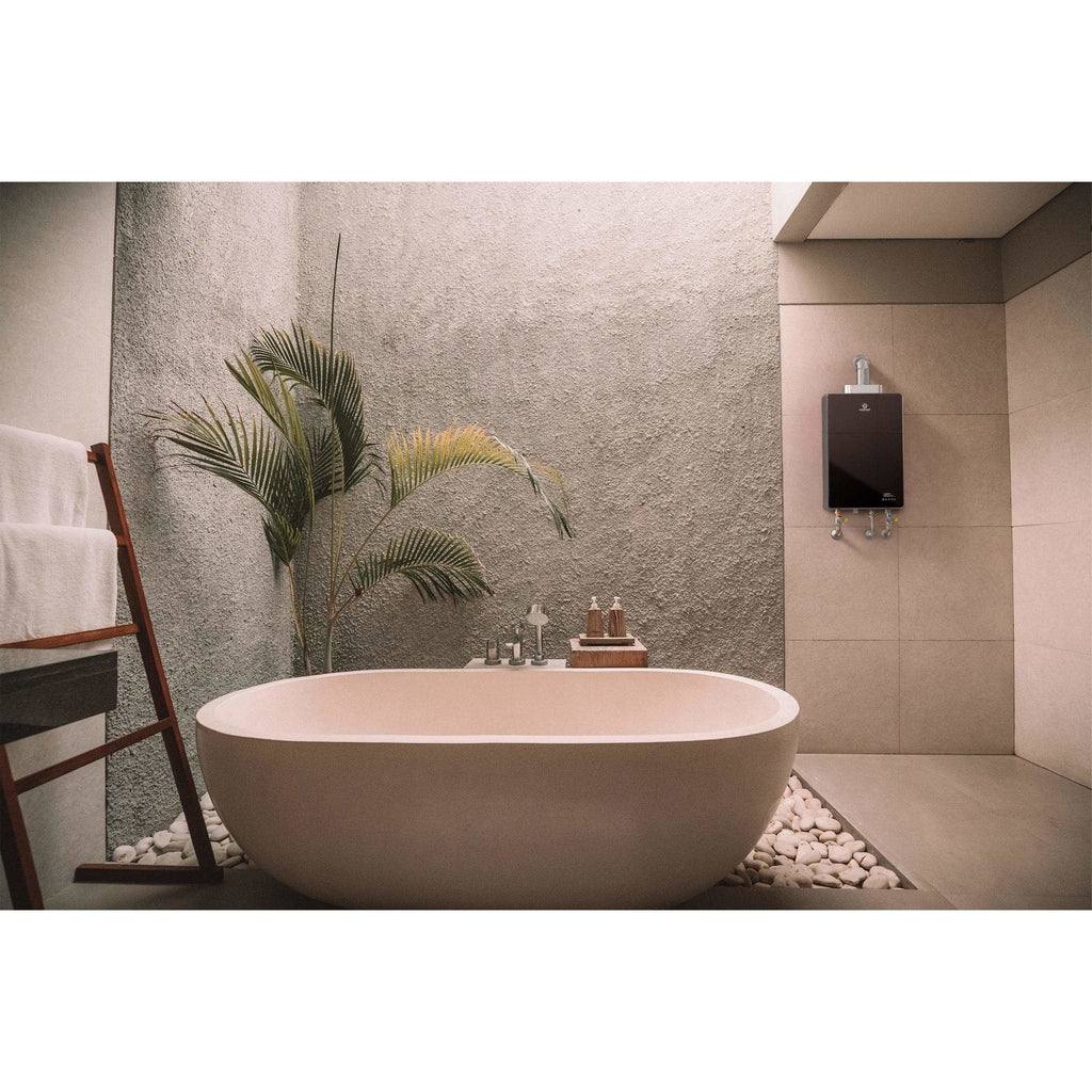 Eccotemp EL22i Indoor 6.8 GPM Natural Gas Tankless Water Heater Vertical Bundle EL22-iNGV