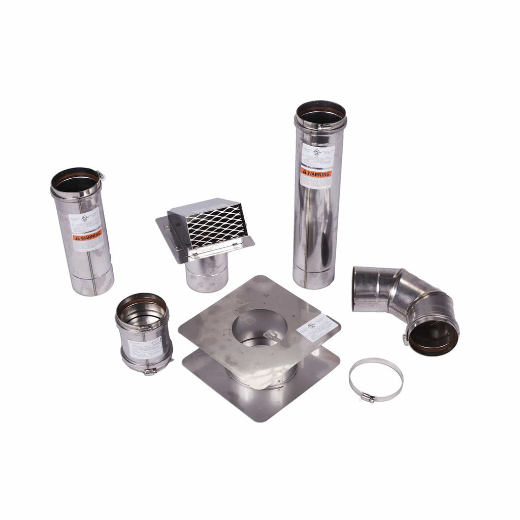 Eccotemp EL22i Indoor 6.8 GPM Liquid Propane Tankless Water Heater Horizontal Bundle EL22i-LPH