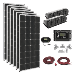 Zamp Solar 1020 Watt Roof Mount Solar Kit KIT1014