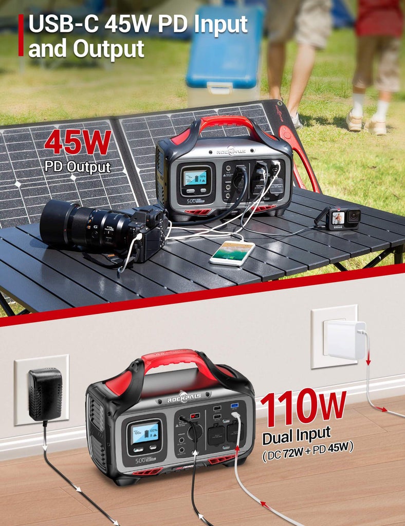 Rockpals Rockpower 500W Power Station