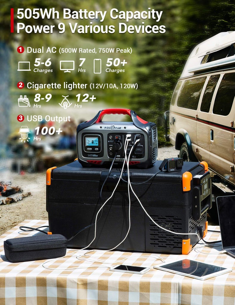 Rockpals Rockpower 500W Power Station