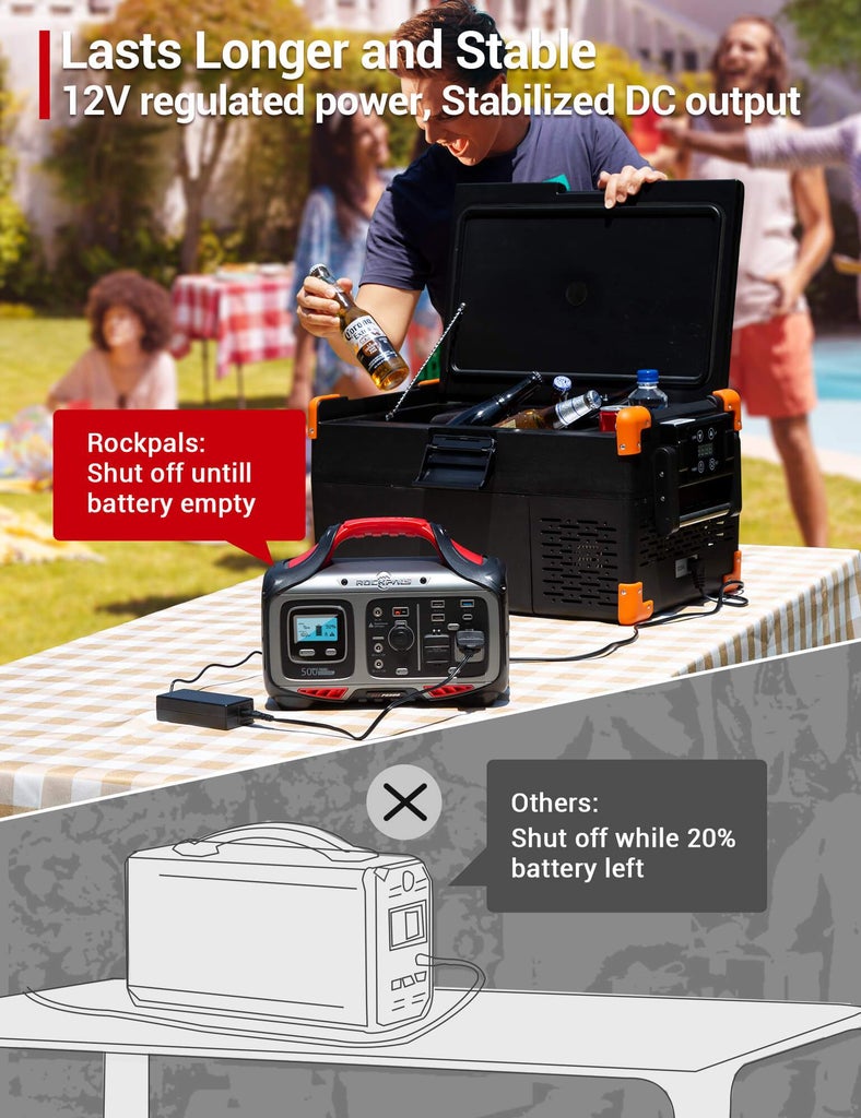 Rockpals Rockpower 500W Power Station