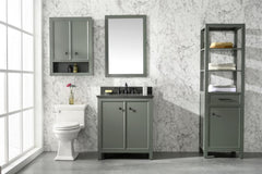 Legion Furniture 30" x 22" x 34" Pewter Green Single Sink Bathroom Vanity WLF2130-PG