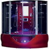 Image of Maya Bath Valencia Red 2-Person Freestanding Steam Shower 109