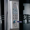 Image of Maya Bath Valencia White 2-Person Freestanding Steam Shower 106